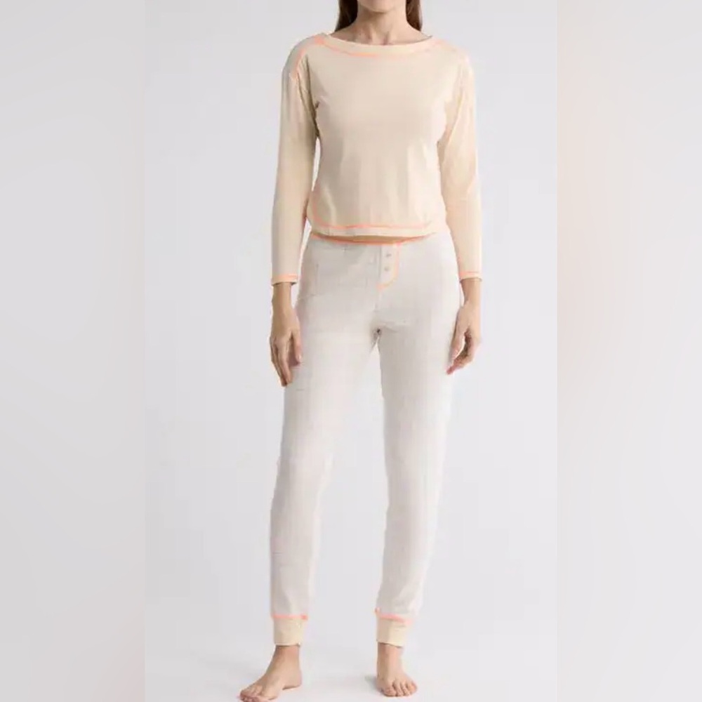 NWT Free People Chill Evening 2pc Pajama Set